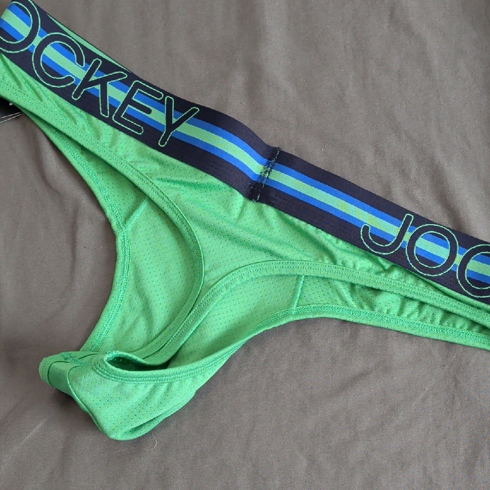 Jockey Sport® Stability Pouch Microfiber Thong - Size XL (40"-42") - Picture 4 of 4